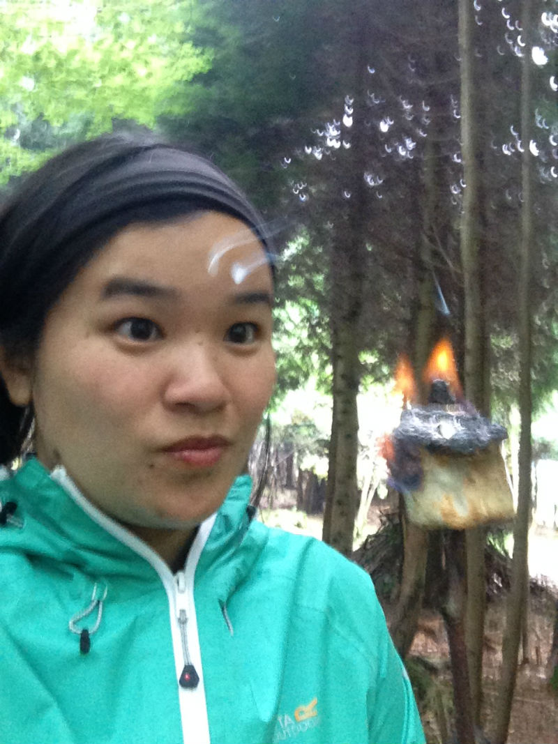 marshmallow-on-fire